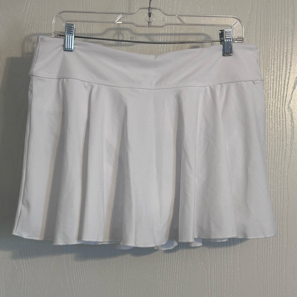 Baleaf | White Women's Skater Skirt | Size XL